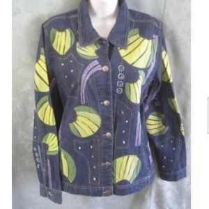 Marsh Landing Embellished Denim Jacket